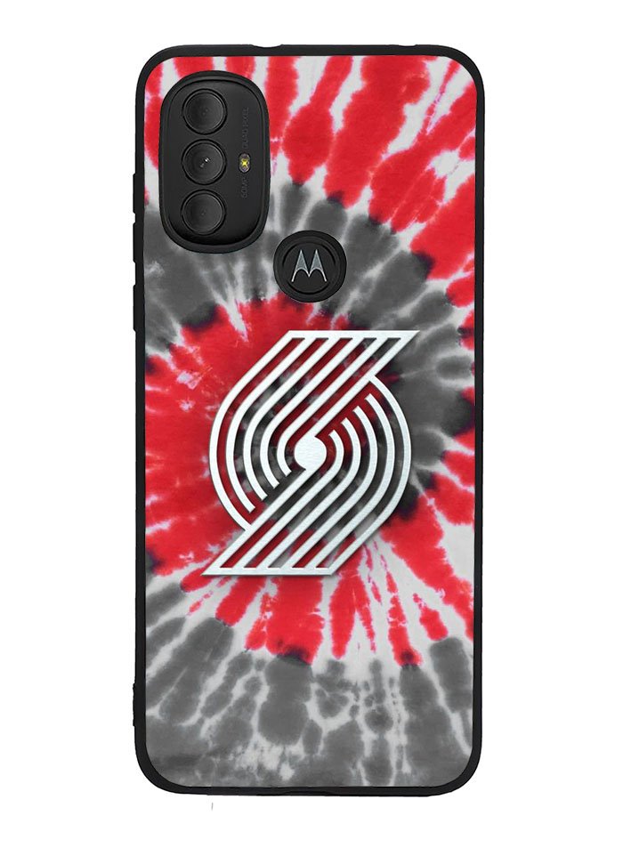 Portland Trailblazers Tie Dye Style Logo Motorola Moto G Pure 2021 , Moto G Power 2022 Case OV10397