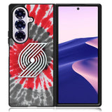 Portland Trailblazers Tie Dye Style Logo Samsung Galaxy Z Fold 7 Case OV10397