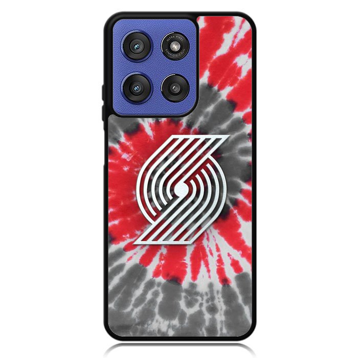 Portland Trailblazers Tie Dye Style Logo Motorola Moto G Stylus 5G 2025 Case OV10397