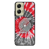 Portland Trailblazers Tie Dye Style Logo Motorola Moto G Stylus 5G 2024 Case OV10397