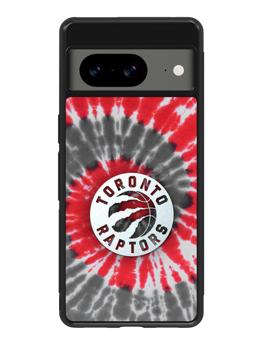 Toronto Raptors Tie Dye Style Logo Google Pixel 8A Case QC10459