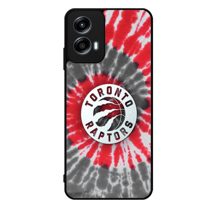 Toronto Raptors Tie Dye Style Logo Motorola Moto G Play 2024 Case OV10459