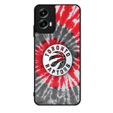 Toronto Raptors Tie Dye Style Logo Motorola Moto G Play 2024 Case OV10459