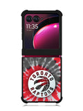 Toronto Raptors Tie Dye Style Logo Motorola Moto Razr Plus 2023 , Moto Razr+ 2023 Case OV10459