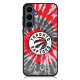 Toronto Raptors Tie Dye Style Logo Samsung Galaxy S25 FE Case OV10459