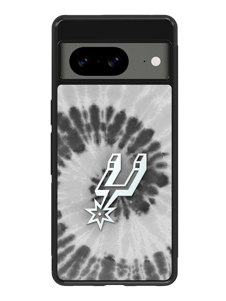San Antonio Spurs Tie Dye Style Logo Google Pixel 8 Case QC10416