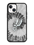San Antonio Spurs Tie Dye Style Logo iPhone 14 Plus Case QC10416