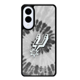 San Antonio Spurs Tie Dye Style Logo Samsung Galaxy S25 Edge 5G Case OV10416