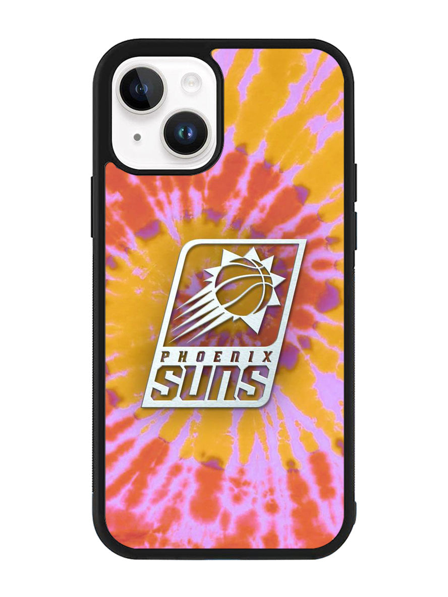 Phoenix Suns Tie Dye Style Logo iPhone 14 Plus Case QC10543