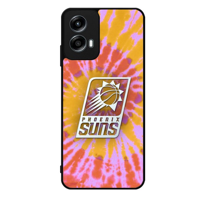 Phoenix Suns Tie Dye Style Logo Motorola Moto G Play 2024 Case OV10543