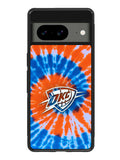 Oklahoma City Thunder Tie Dye Style Logo Google Pixel 8A Case QC10520
