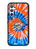 Oklahoma City Thunder Tie Dye Style Logo Samsung Galaxy A14 5G Case QC10520