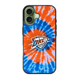 Oklahoma City Thunder Tie Dye Style Logo iPhone 17 Case QC10520
