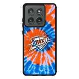 Oklahoma City Thunder Tie Dye Style Logo Motorola Moto Edge 2025 Case QC10520