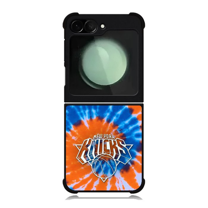 New York Knicks Tie Dye Style Logo Samsung Galaxy Z Flip 6 5G 2024 Case OV10513