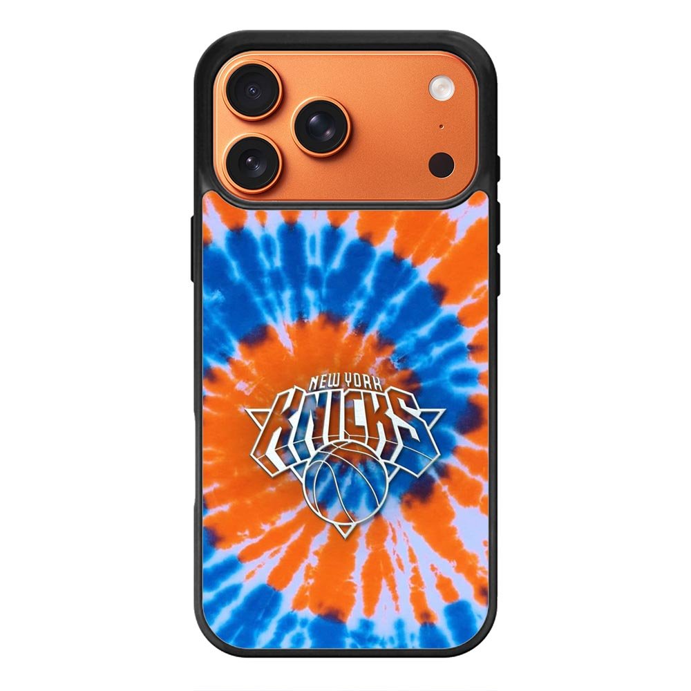 New York Knicks Tie Dye Style Logo iPhone 17 Pro Max Case OV10513