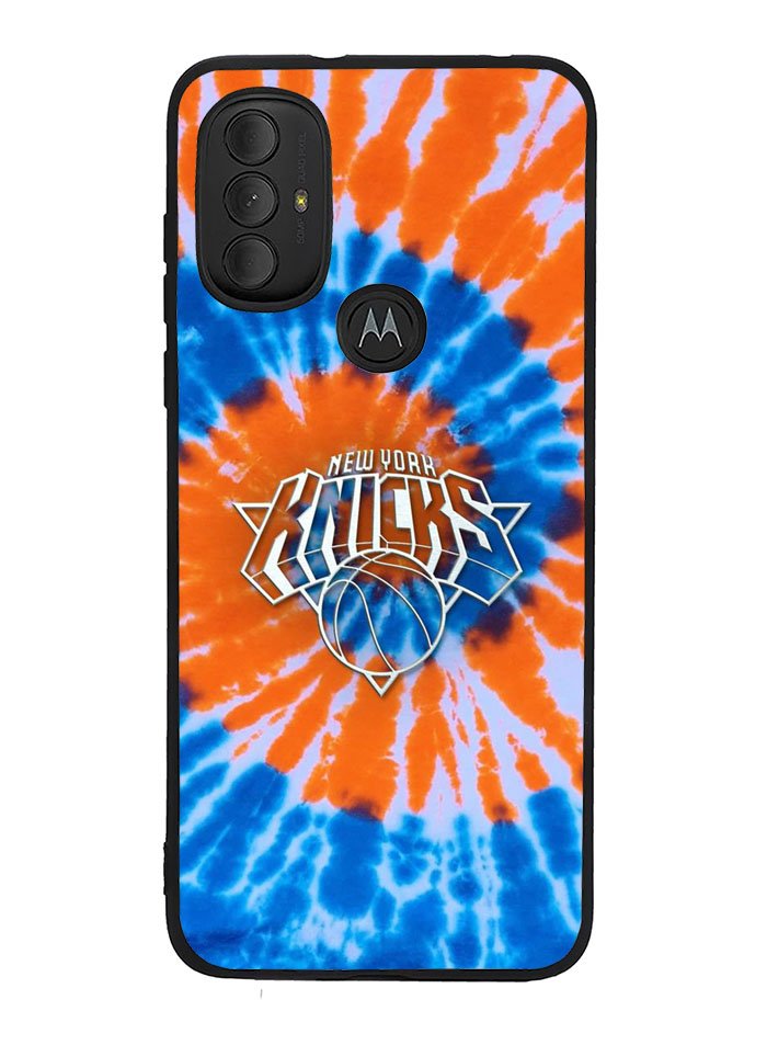 New York Knicks Tie Dye Style Logo Motorola Moto G Pure 2021 , Moto G Power 2022 Case OV10513