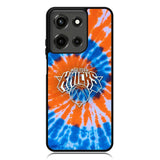 New York Knicks Tie Dye Style Logo Motorola Moto G 5G 2025 Case OV10513