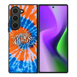 New York Knicks Tie Dye Style Logo Samsung Galaxy Z Fold 6 5G 2024 Case OV10513