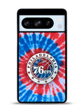 Philadelphia 76ers Tie Dye Style Logo Google Pixel 8 Pro Case QC10542