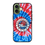 Philadelphia 76ers Tie Dye Style Logo iPhone 17 Case QC10542
