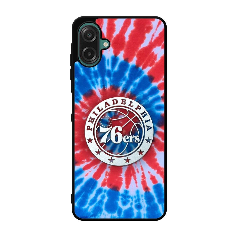 Philadelphia 76ers Tie Dye Style Logo Samsung Galaxy A07 Case QC10542