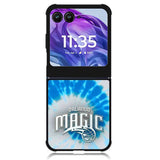 Orlando Magic Tie Dye Style Logo Motorola Moto Razr Plus 2024 , Moto Razr+ 2024 Case OV10533
