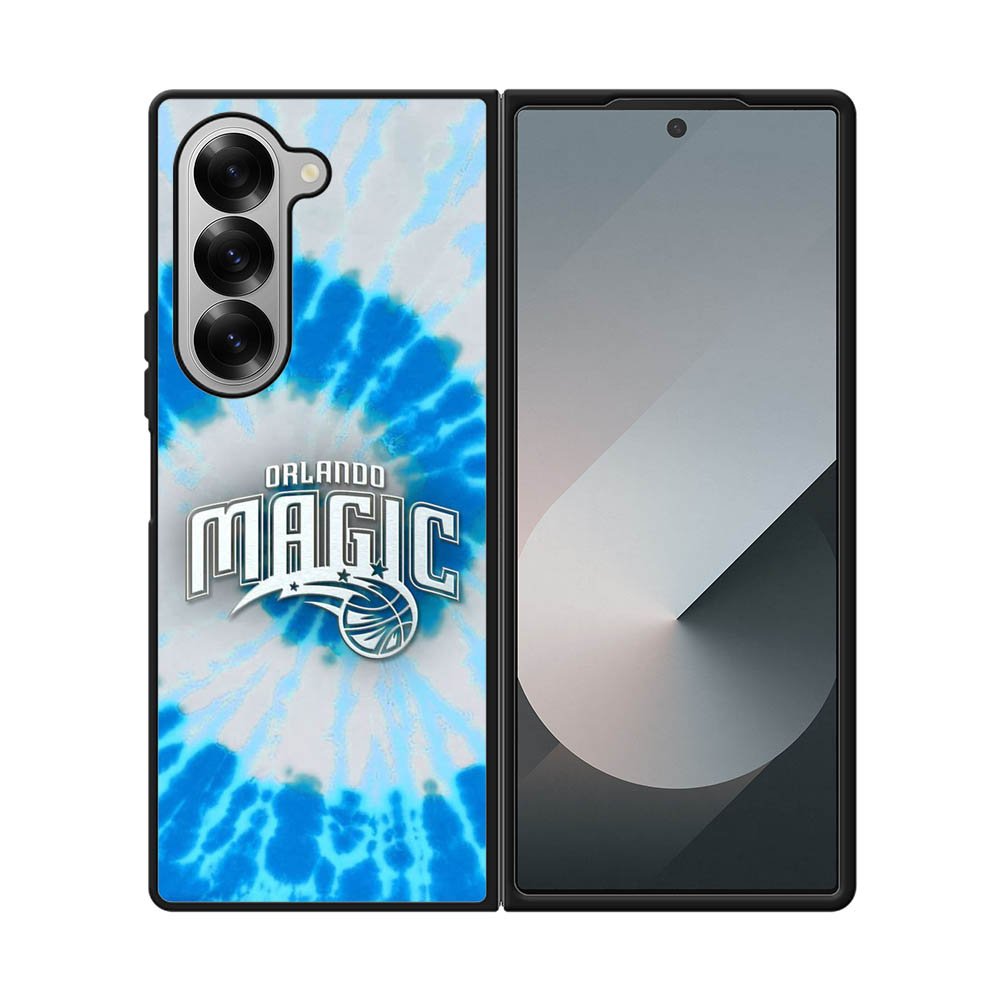 Orlando Magic Tie Dye Style Logo Samsung Galaxy Z Fold 7 5G Case QC10533