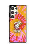 Miami Heat Tie Dye Style Logo Samsung Galaxy S25 Ultra 5G Case QC10493
