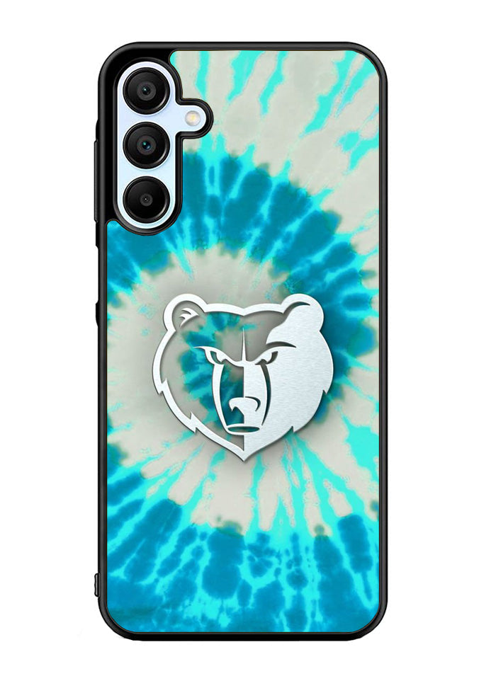 Memphis Grizzlies Tie Dye Style Logo Samsung Galaxy A35 5G Case OV10491