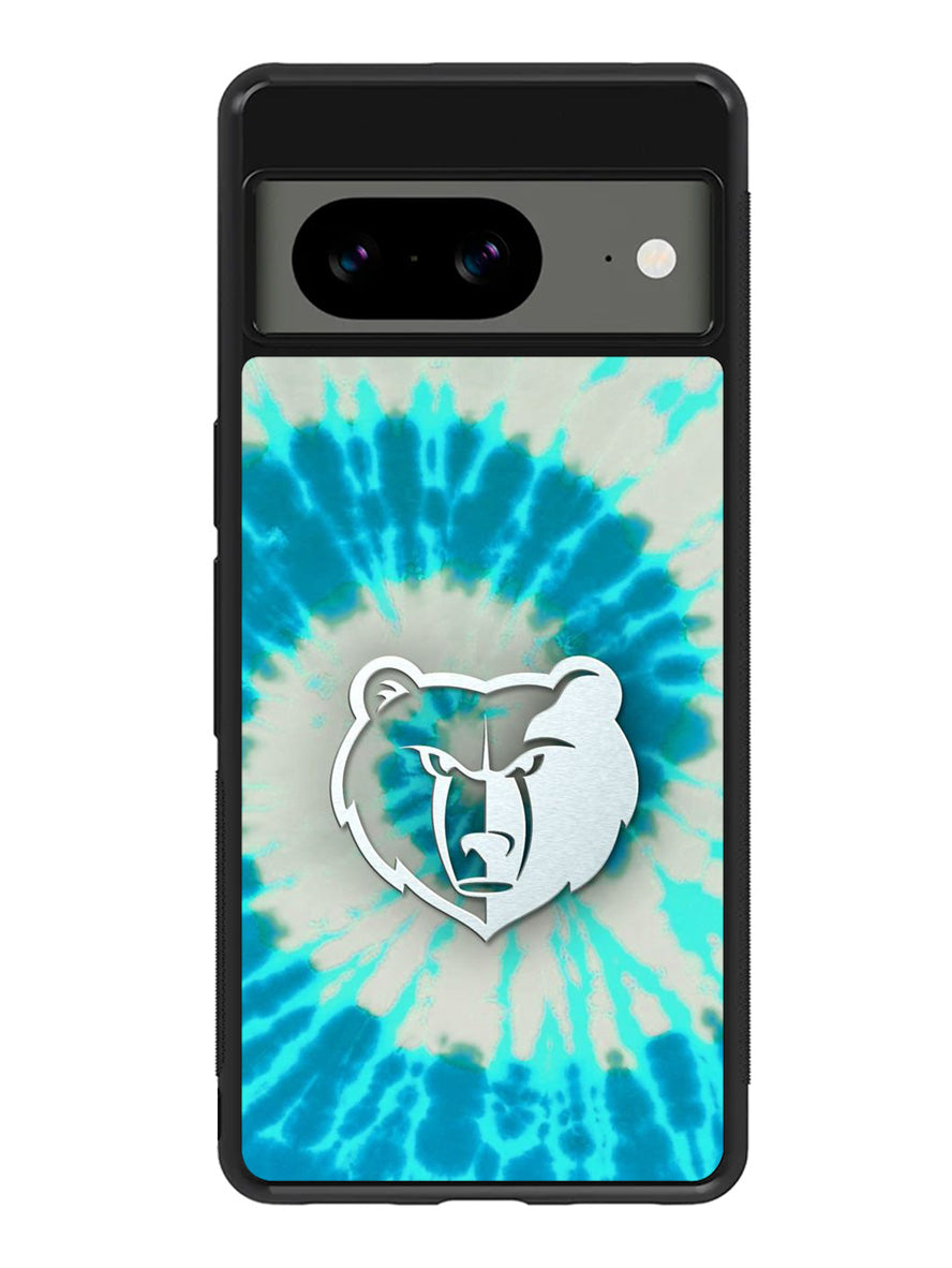 Memphis Grizzlies Tie Dye Style Logo Google Pixel 8 Case QC10491