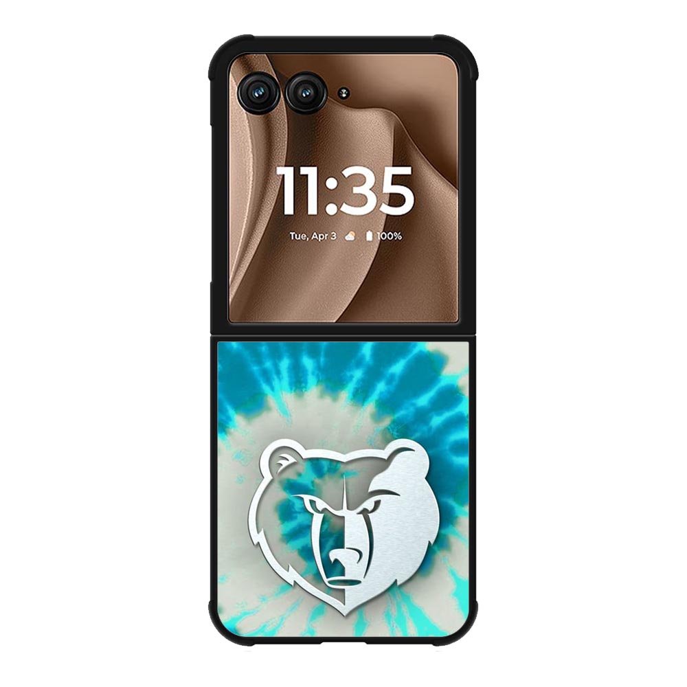 Memphis Grizzlies Tie Dye Style Logo Motorola Moto RAZR Plus 2025 Case OV10491