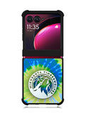 Minnesota Timberwolves Tie Dye Style Logo Motorola Moto Razr Plus 2023 , Moto Razr+ 2023 Case OV10499