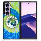 Minnesota Timberwolves Tie Dye Style Logo Samsung Galaxy Z Fold 7 Case OV10499