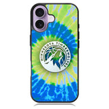Minnesota Timberwolves Tie Dye Style Logo iPhone 17 Case OV10499