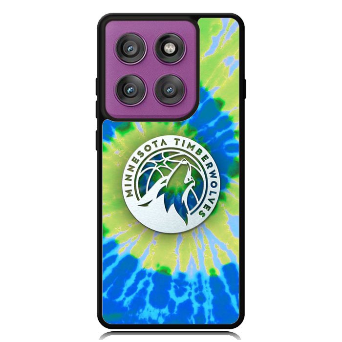 Minnesota Timberwolves Tie Dye Style Logo Motorola Moto Edge 2025 | Moto Edge 60 Fusion | Moto Edge 60 Pro Case OV10499