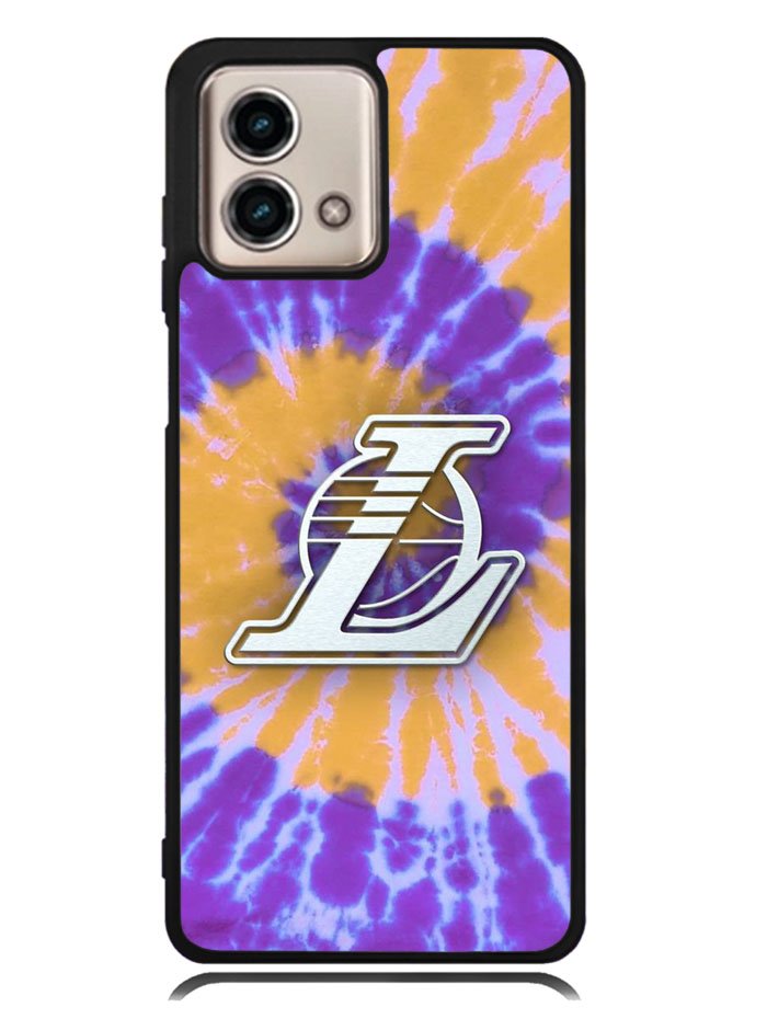 Los Angeles Lakers Tie Dye Style Logo Motorola Moto G Stylus 5G 2023 Case OV10624