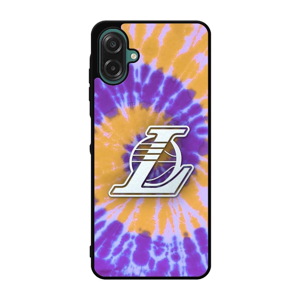 Los Angeles Lakers Tie Dye Style Logo Samsung Galaxy A07 Case QC10624
