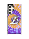Los Angeles Lakers Tie Dye Style Logo Samsung Galaxy S25 Ultra 5G Case QC10624