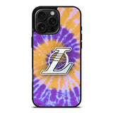 Los Angeles Lakers Tie Dye Style Logo iPhone 16 Pro Case OV10624