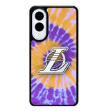 Los Angeles Lakers Tie Dye Style Logo Samsung Galaxy S25 Edge 5G Case OV10624