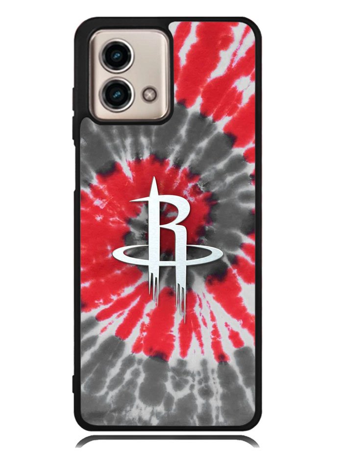 Houston Rockets Tie Dye Style Logo Motorola Moto G Stylus 5G 2023 Case OV10593