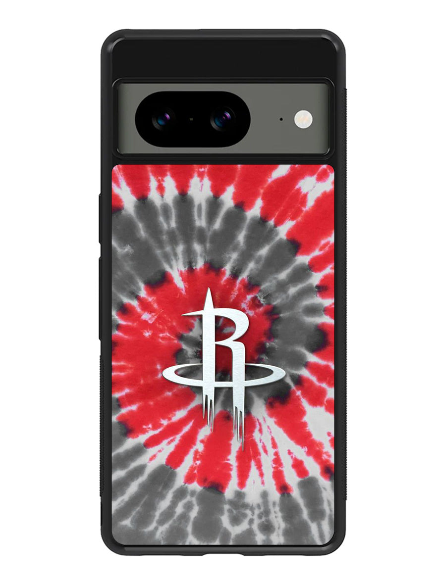 Houston Rockets Tie Dye Style Logo Google Pixel 8A Case QC10593