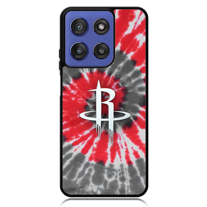 Houston Rockets Tie Dye Style Logo Motorola Moto G Stylus 5G 2025 Case OV10593