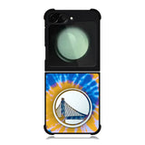 Golden State Warriors Tie Dye Style Logo Samsung Galaxy Z Flip 6 5G 2024 Case OV10584