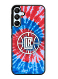 Los Angeles Clippers Tie Dye Style Logo Samsung Galaxy A15 5G Case OV10623