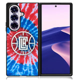 Los Angeles Clippers Tie Dye Style Logo Samsung Galaxy Z Fold 7 Case OV10623