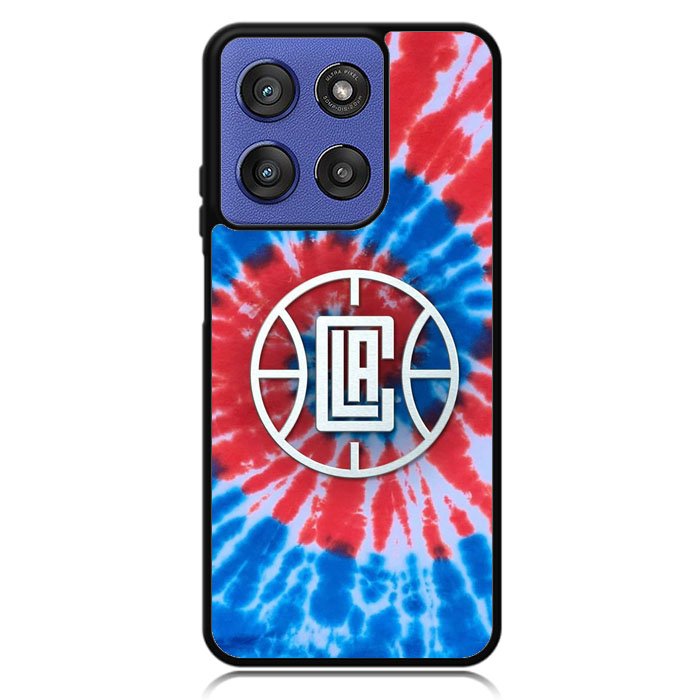 Los Angeles Clippers Tie Dye Style Logo Motorola Moto G Stylus 5G 2025 Case OV10623