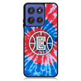 Los Angeles Clippers Tie Dye Style Logo Motorola Moto G Stylus 5G 2025 Case OV10623