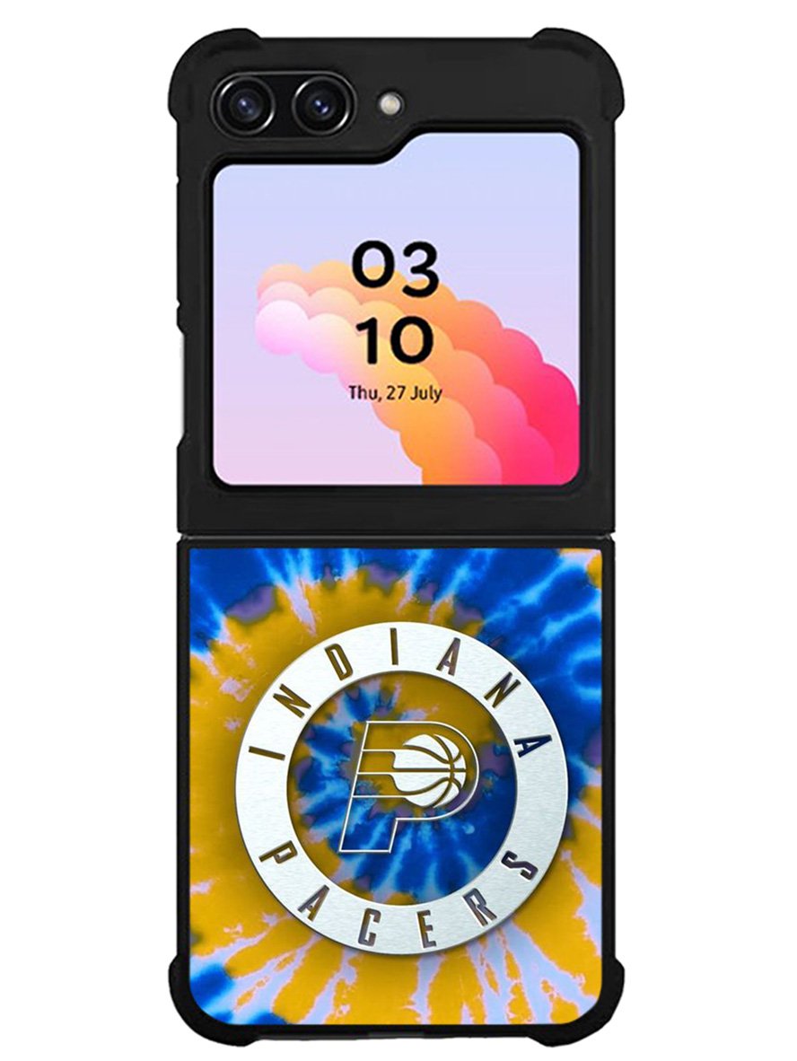 Indiana Pacers Tie Dye Style Logo Samsung Galaxy Z Flip 5 5G 2023 Case OV10596